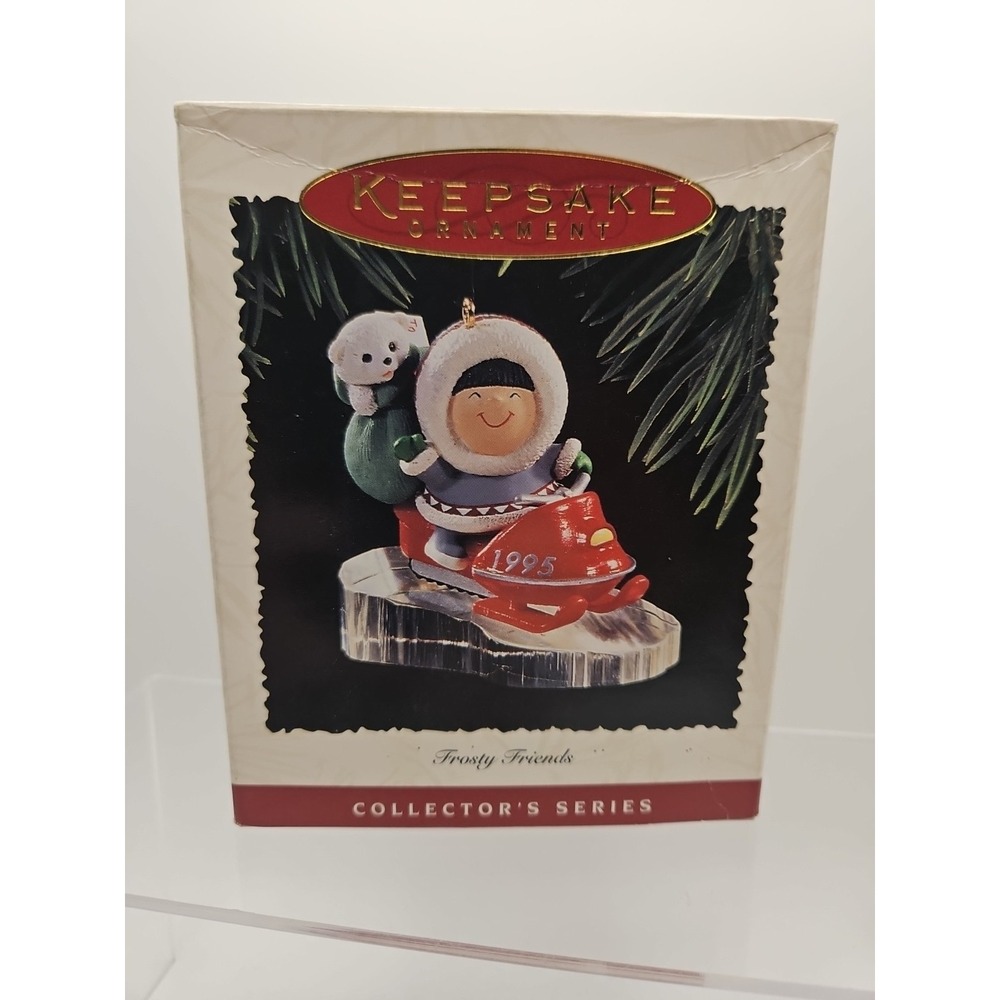 1995 Hallmark Keepsake  FROSTY FRIENDS‎ Collector's Series / #16 In Series (425)